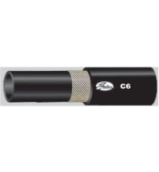 C6 One Fiber Hose SAE 100 R6 – Low Pressure Single Textile Fiber Hydraulic Hose for Oil and Fuel Transfer, Flexible and SAE Compliant Design